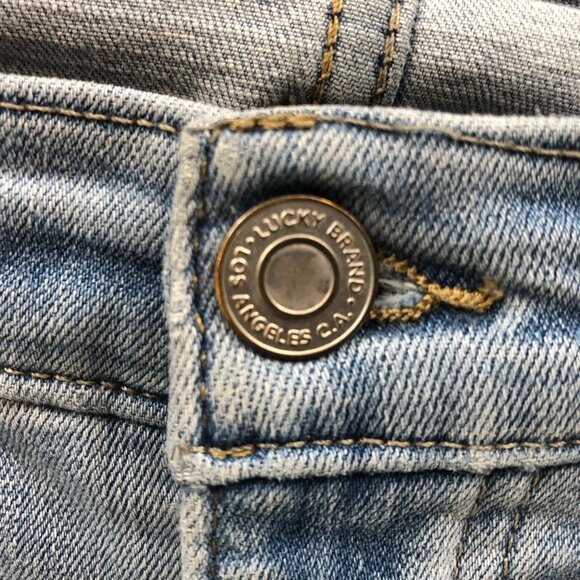 Lucky Brand Women's Jeans Size 28x24 Measured Classic Blue Denim - Picture 9 of 14